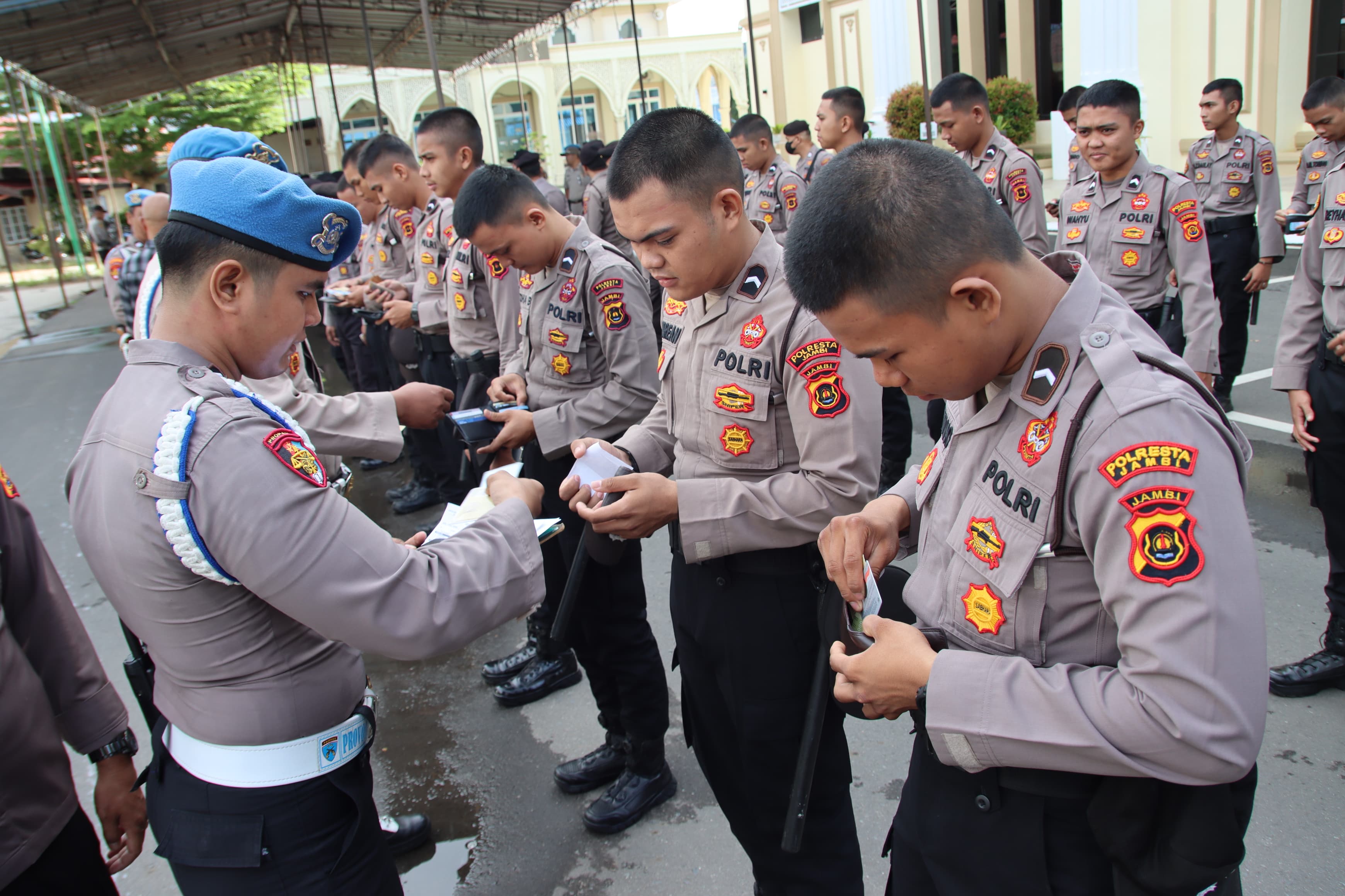 Apel pagi Sp2hp Polres Langkat